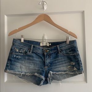 Denim shorts 100% cotton size 6
